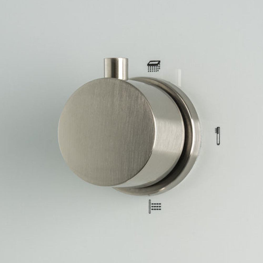  Cabina doccia multifunzione Ercole Plus cm 120x80 con idrogetti dorsali Bluetooth e Cromoterapia- Versione Sinistra by CeramicStore | Lo specialista del tuo bagno