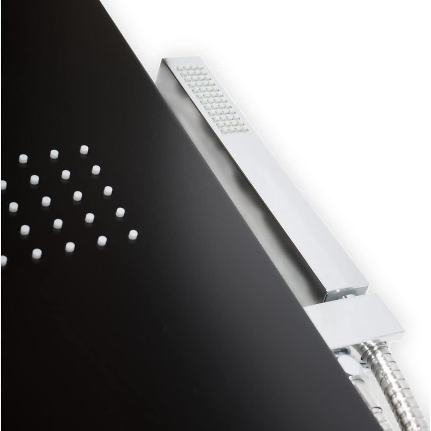 Parete attrezzata multifunzione DocciaGo modello Island - Nero 4