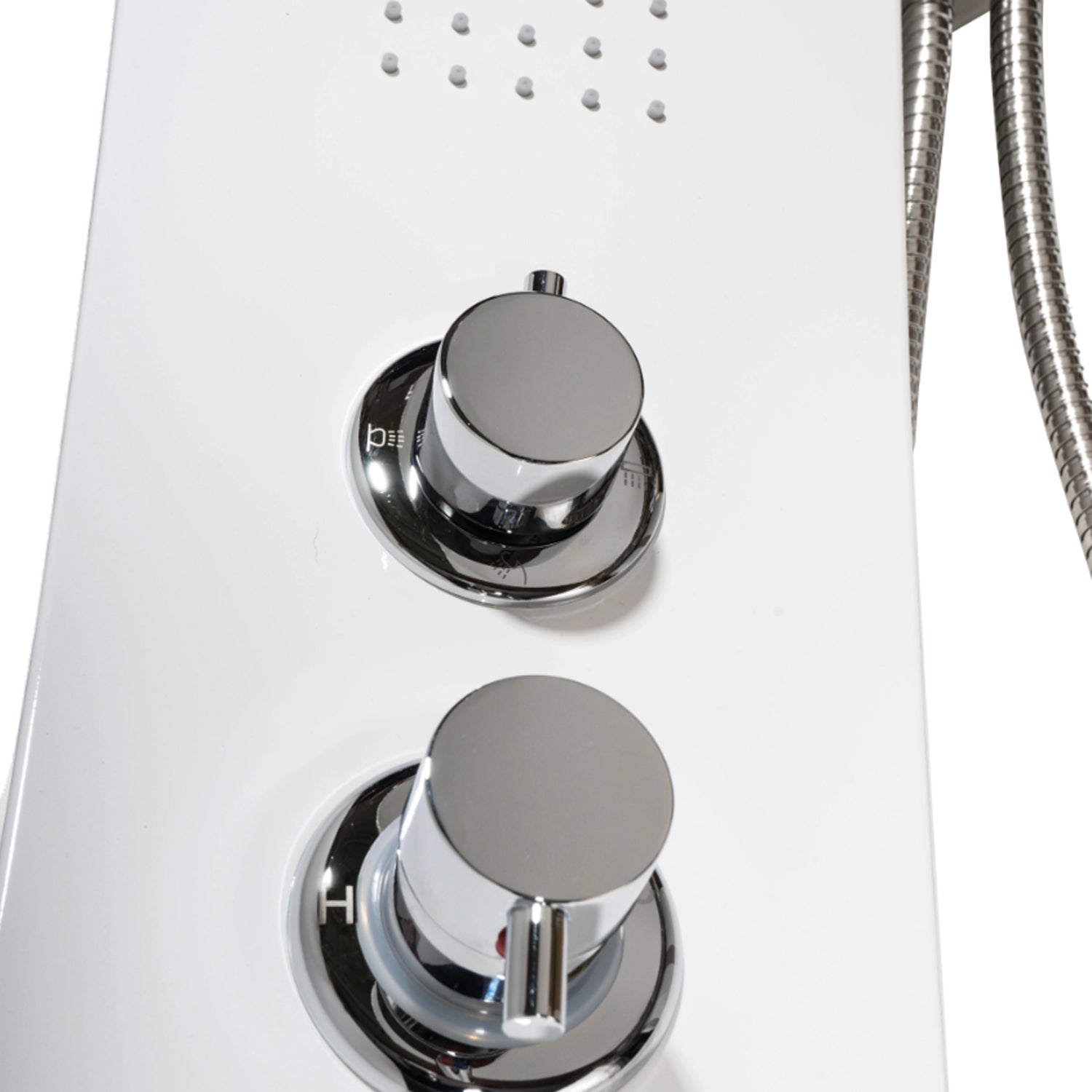 Parete attrezzata multifunzione DocciaGo modello Island - Bianco 3