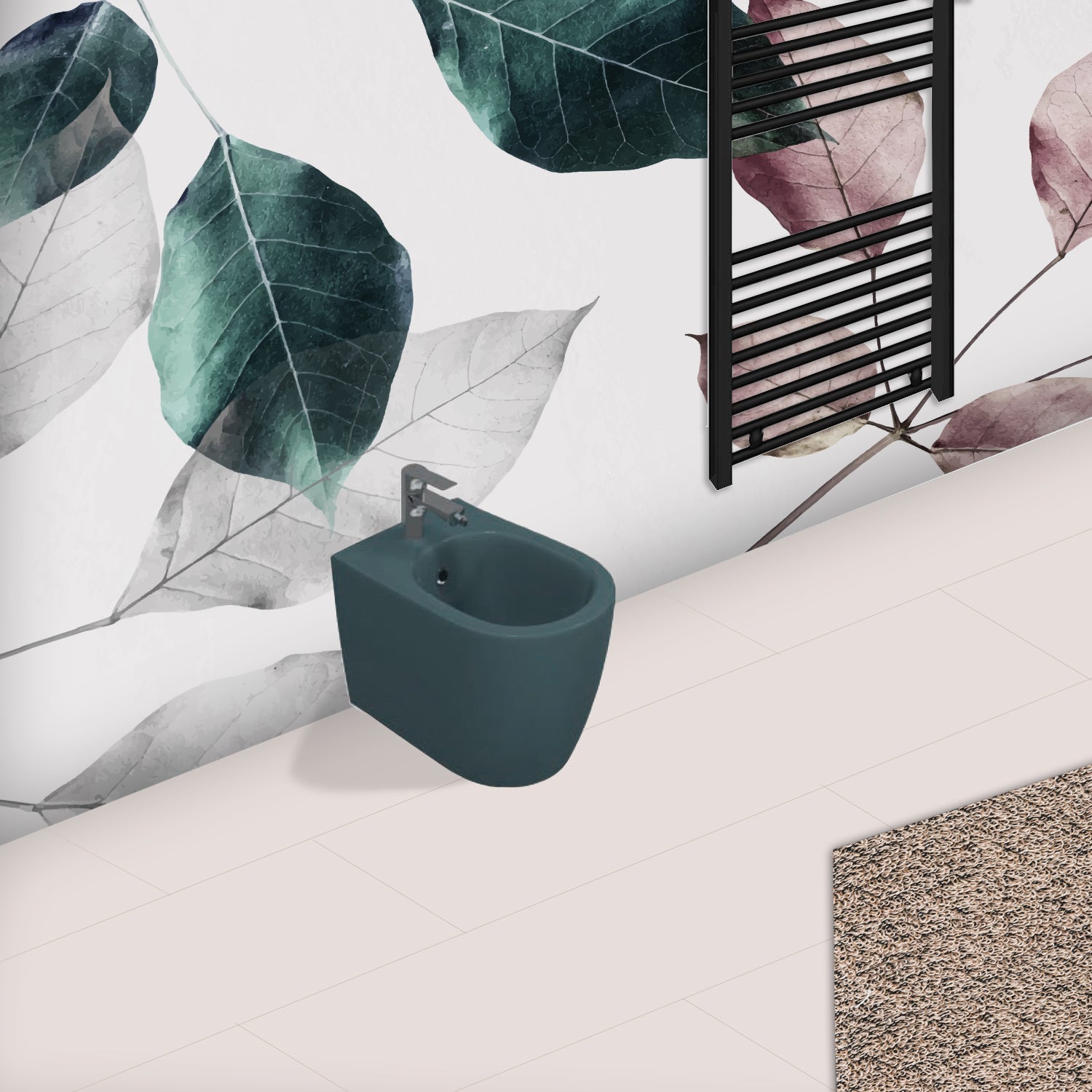  Bidet Filomuro Rimless BathCore serie Infinity 53x36