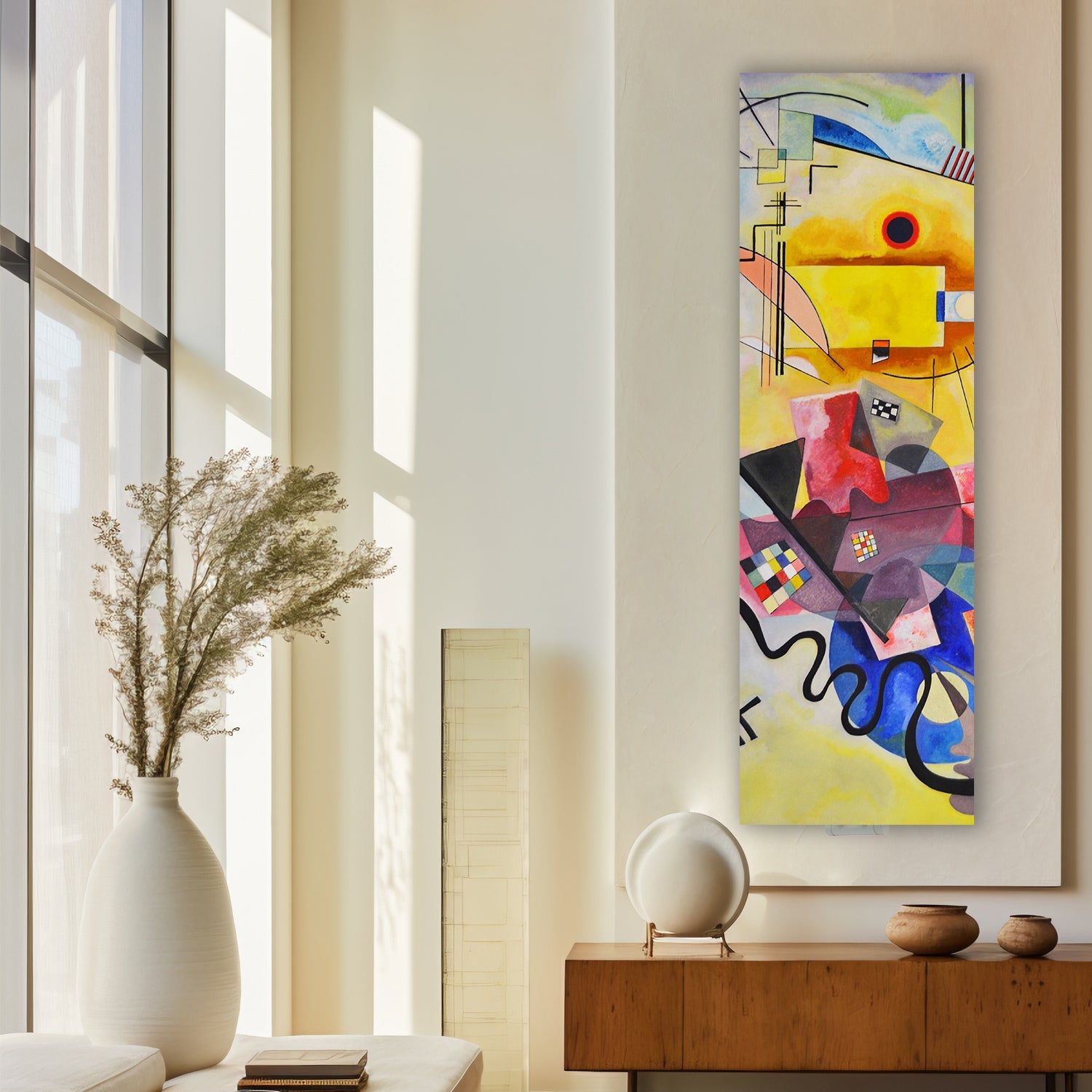 Termoarredo idraulico 200x36 cm interasse mm 50 Modello 'Klee' Termocrea by CeramicStore | Lo specialista del tuo bagno