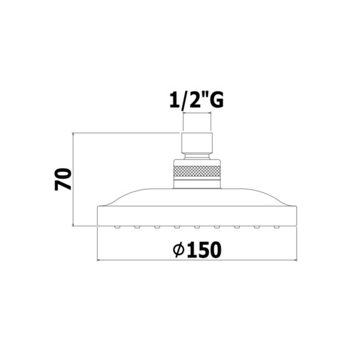  Soffione doccia ARIZONA cod. ZSOF029CR diam.mm.150 anticalcare Cromo Paffoni by CeramicStore | Lo specialista del tuo bagno