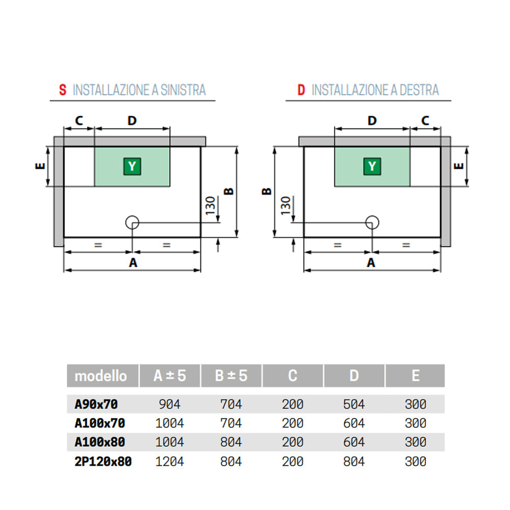 Cabina doccia multifunzione Novellini con idromassaggio cm 70x100 by CeramicStore | Lo specialista del tuo bagno