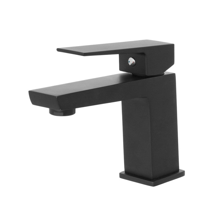 Kit miscelatore lavabo + bidet RubiFlux serie Arkon con scarico clic-clac - Nero Opaco 2