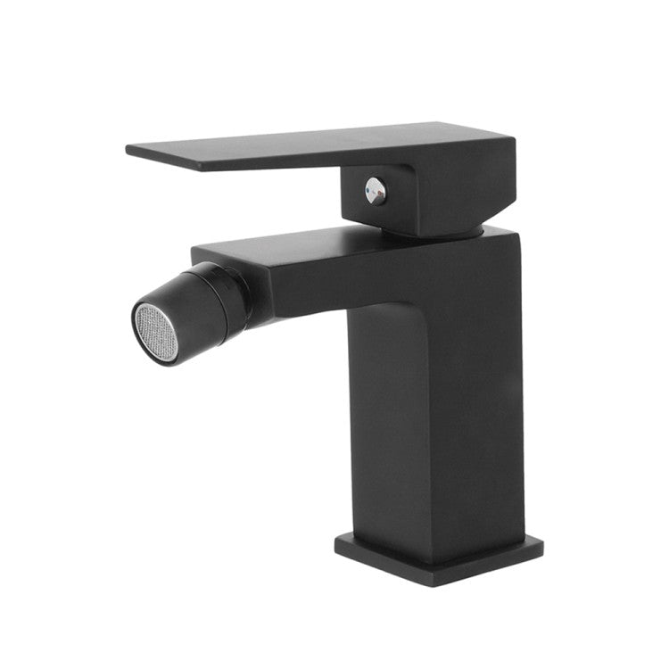 Kit miscelatore lavabo + bidet RubiFlux serie Arkon con scarico clic-clac - Nero Opaco 4