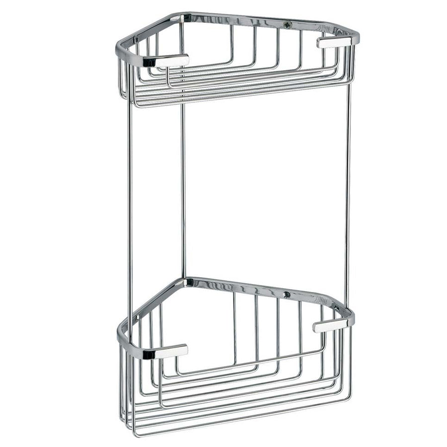 2482-13 - Portaoggetti doccia ad angolo Collezione Augustus Alto Gedy - Finitura Cromata