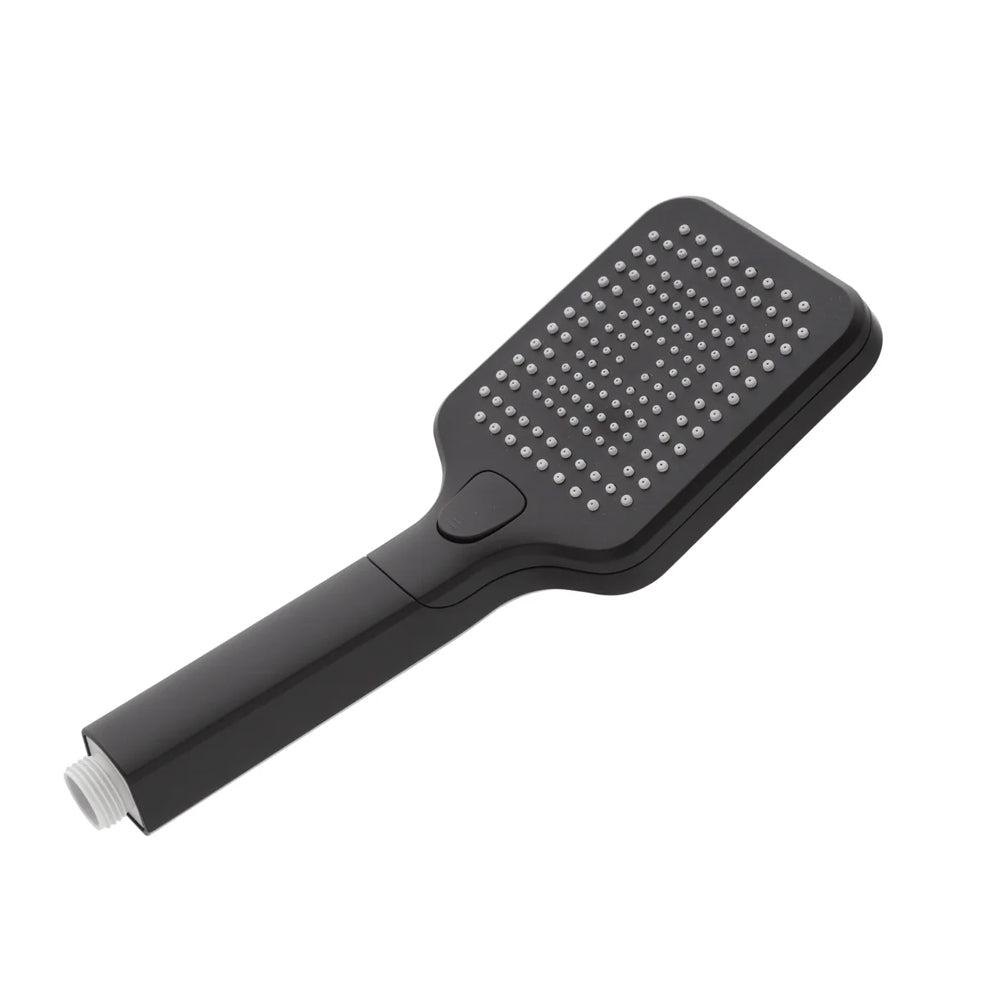 Doccetta quadrata 3 funzioni Anticalcare Serie Aqua Collection DocciaGo in ABS 26,6 x 9,8 cmâ€“ Nero