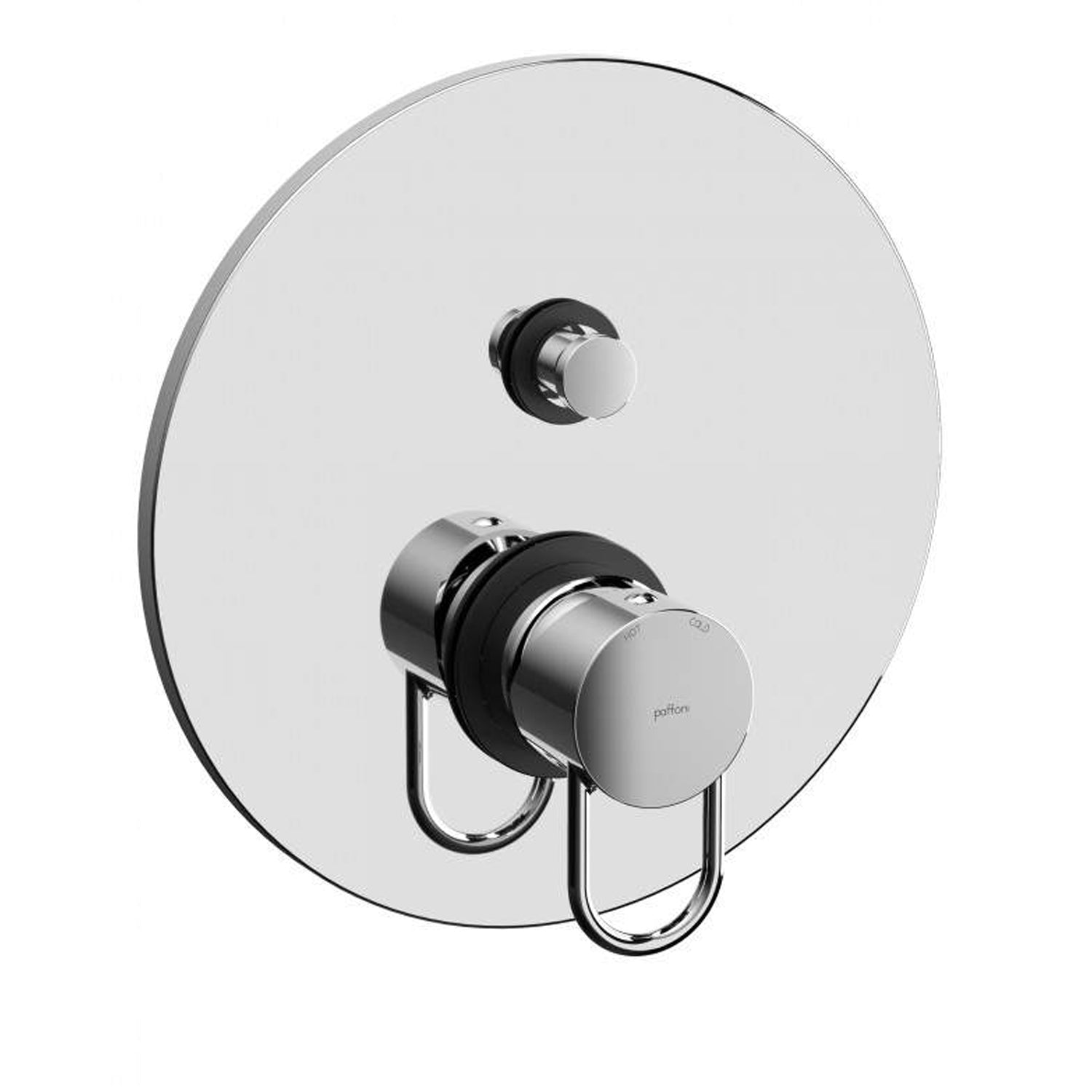 Miscelatore doccia con deviatore a pulsante 2 uscite Paffoni Jocker cromato by CeramicStore | Lo specialista del tuo bagno