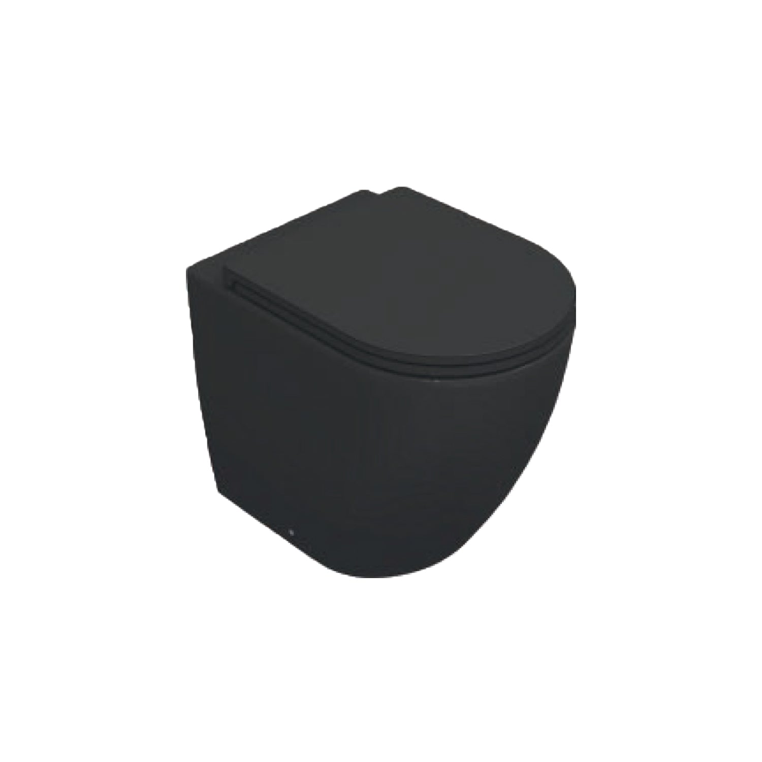 Vaso filomuro Rimless BathCore serie Infinity 52x36