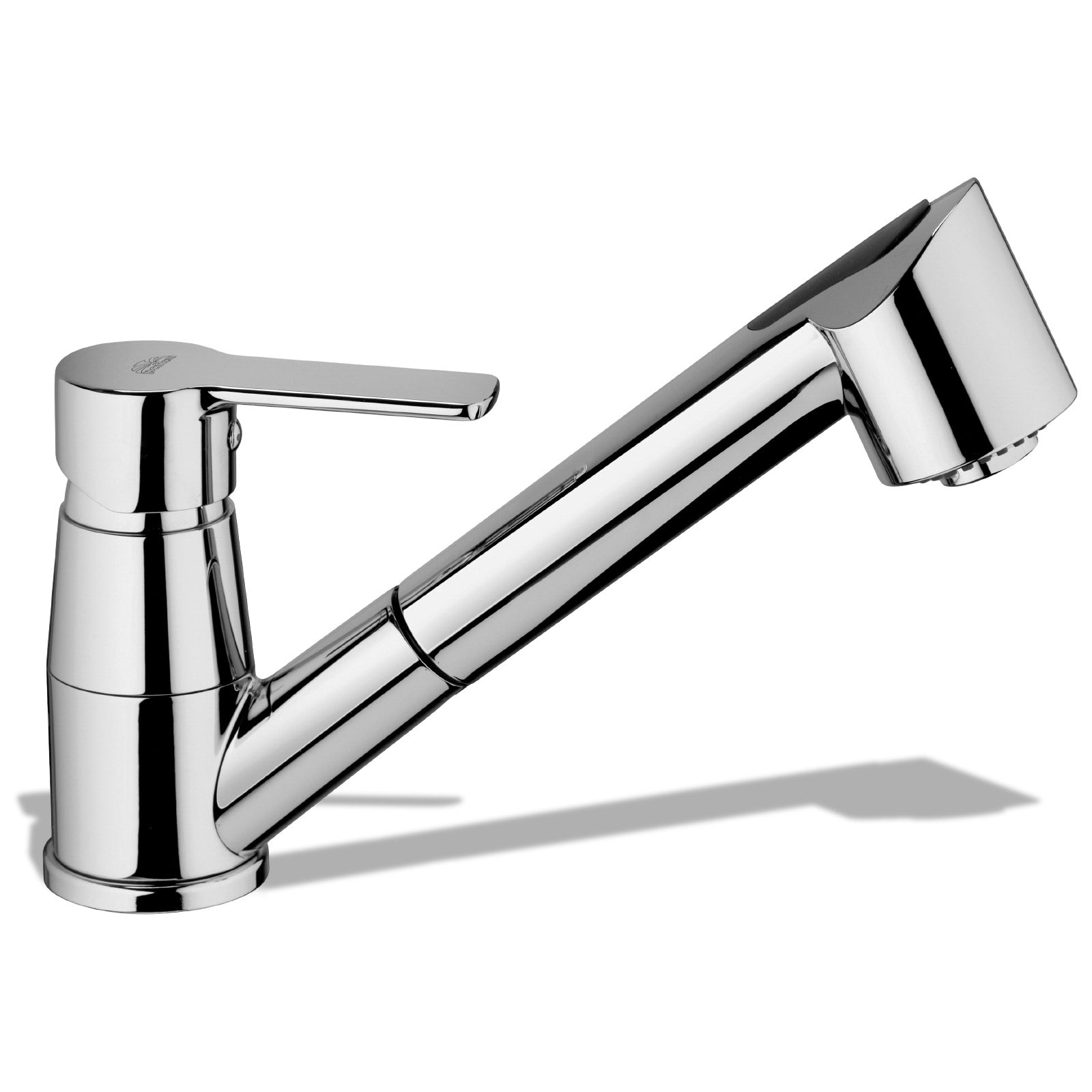 Miscelatore lavello monoforo con doccetta 2 getti. Modello RED183CR by Paffoni by CeramicStore | Lo specialista del tuo bagno