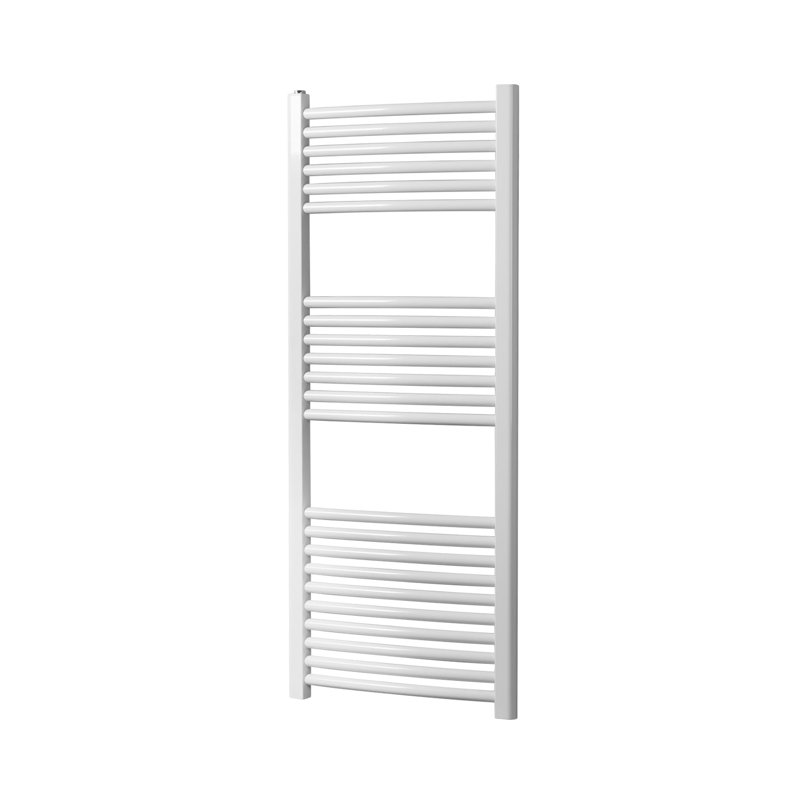 Termoarredo scaldasalviette Lazzarini Sanremo curvo 1110x500 interasse 450 bianco by CeramicStore | Lo specialista del tuo bagno