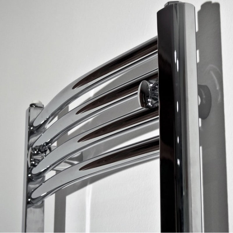  Termoarredo Lazzarini Sanremo curvo 1110x500 interasse 450 CROMO by CeramicStore | Lo specialista del tuo bagno