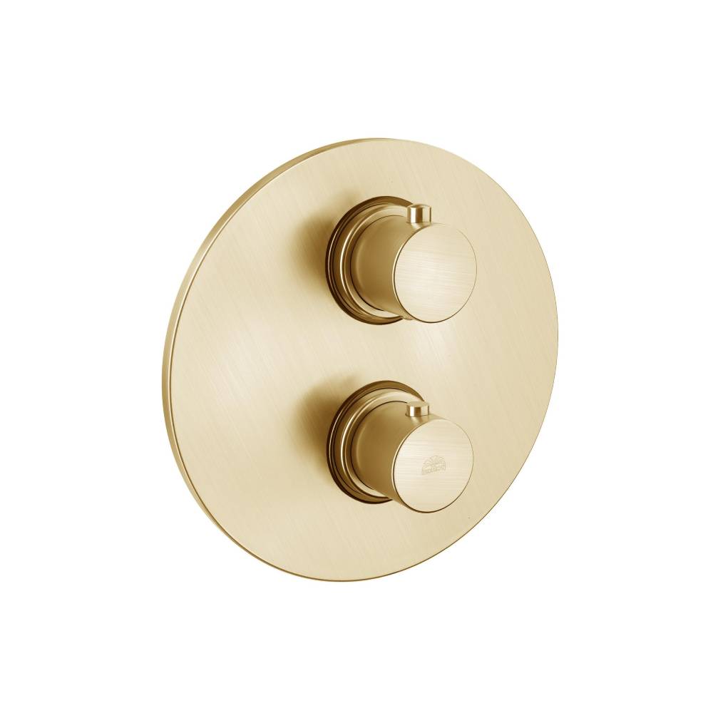 Miscelatore termostatico incasso doccia 3 uscite serie Light modello LIQ019HGSP miele oro spazzolato Paffoni by CeramicStore | Lo specialista del tuo bagno