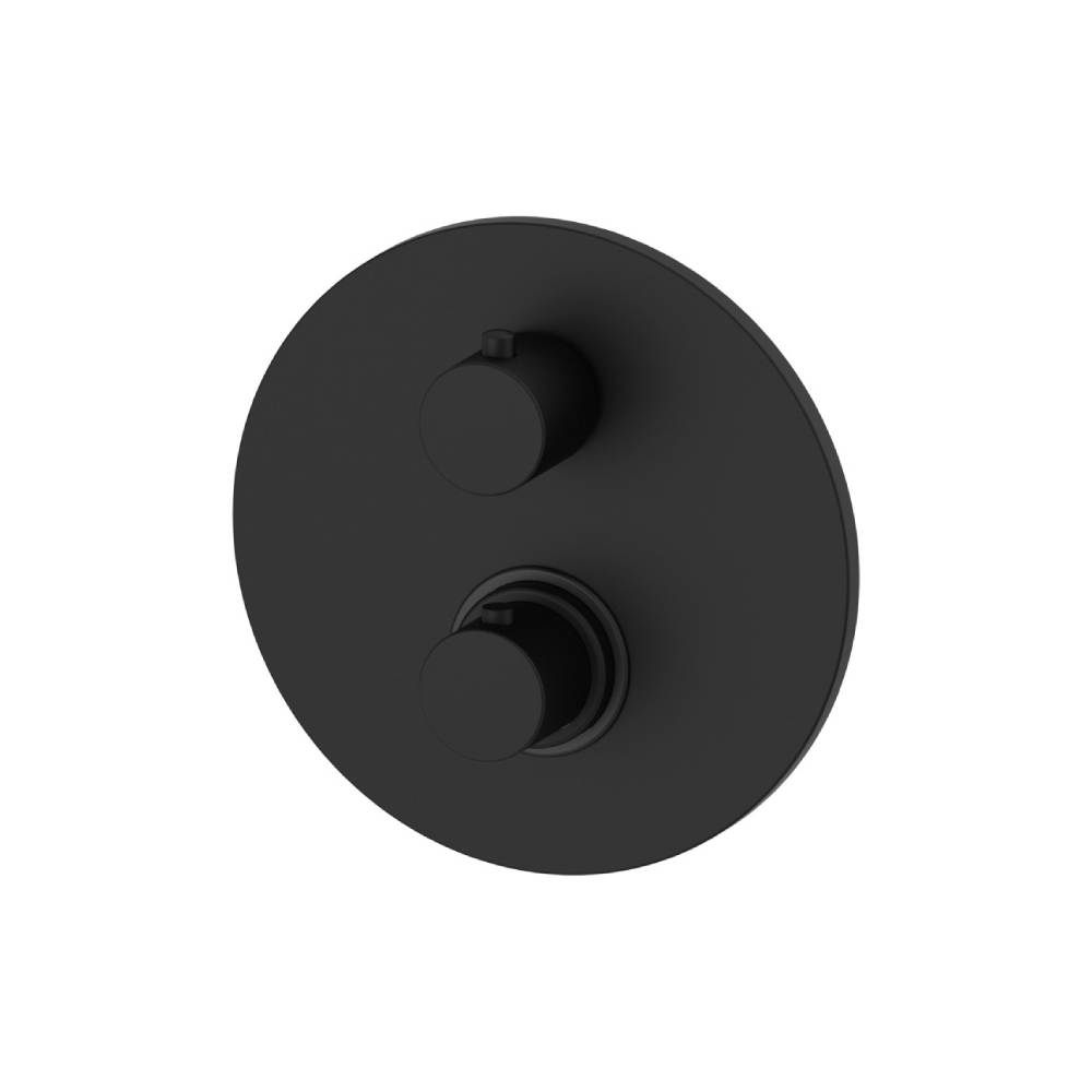 Miscelatore termostatico incasso doccia con deviatore serie Light modello LIQ019NO nero opaco Paffoni by CeramicStore | Lo specialista del tuo bagno