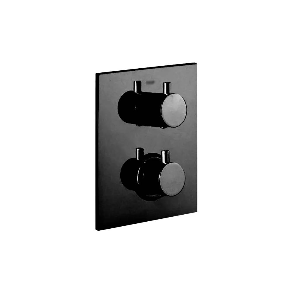 Miscelatore termostatico incasso doccia serie Light modello LIQ513NO/M nero opaco Paffoni by CeramicStore | Lo specialista del tuo bagno