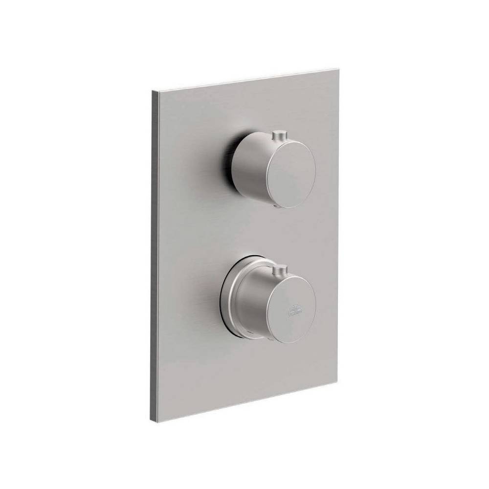 Miscelatore doccia termostatico ad incasso serie Light modello LIQ513ST/M steel looking Paffoni by CeramicStore | Lo specialista del tuo bagno