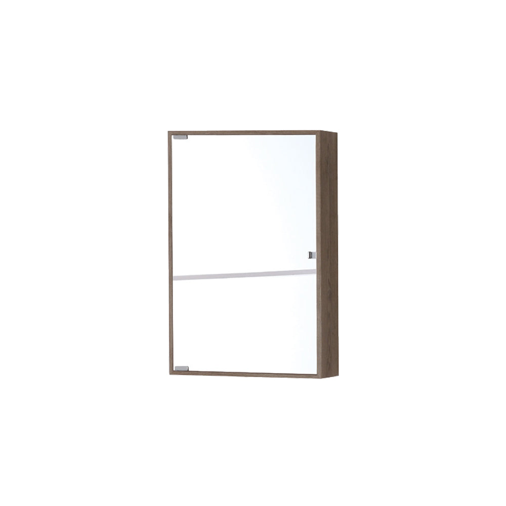 Specchiera contenitore Cubi&Co Upside in nobilitato cm 45 - Castagno 2