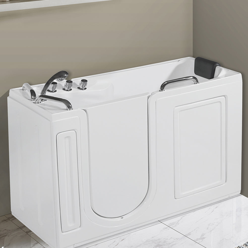 Vasca per anziani modello Lotus 1334x673x1016 mm con pannello esterno a sinistra by CeramicStore | Lo specialista del tuo bagno