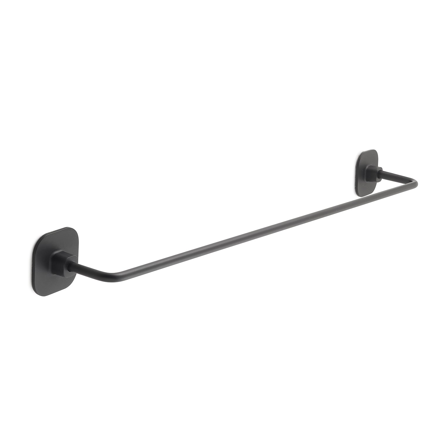 Porta asciugamani 60 cm in acciaio inox e cromall Teide di Gedy - Nero Matt by CeramicStore | Lo specialista del tuo bagno