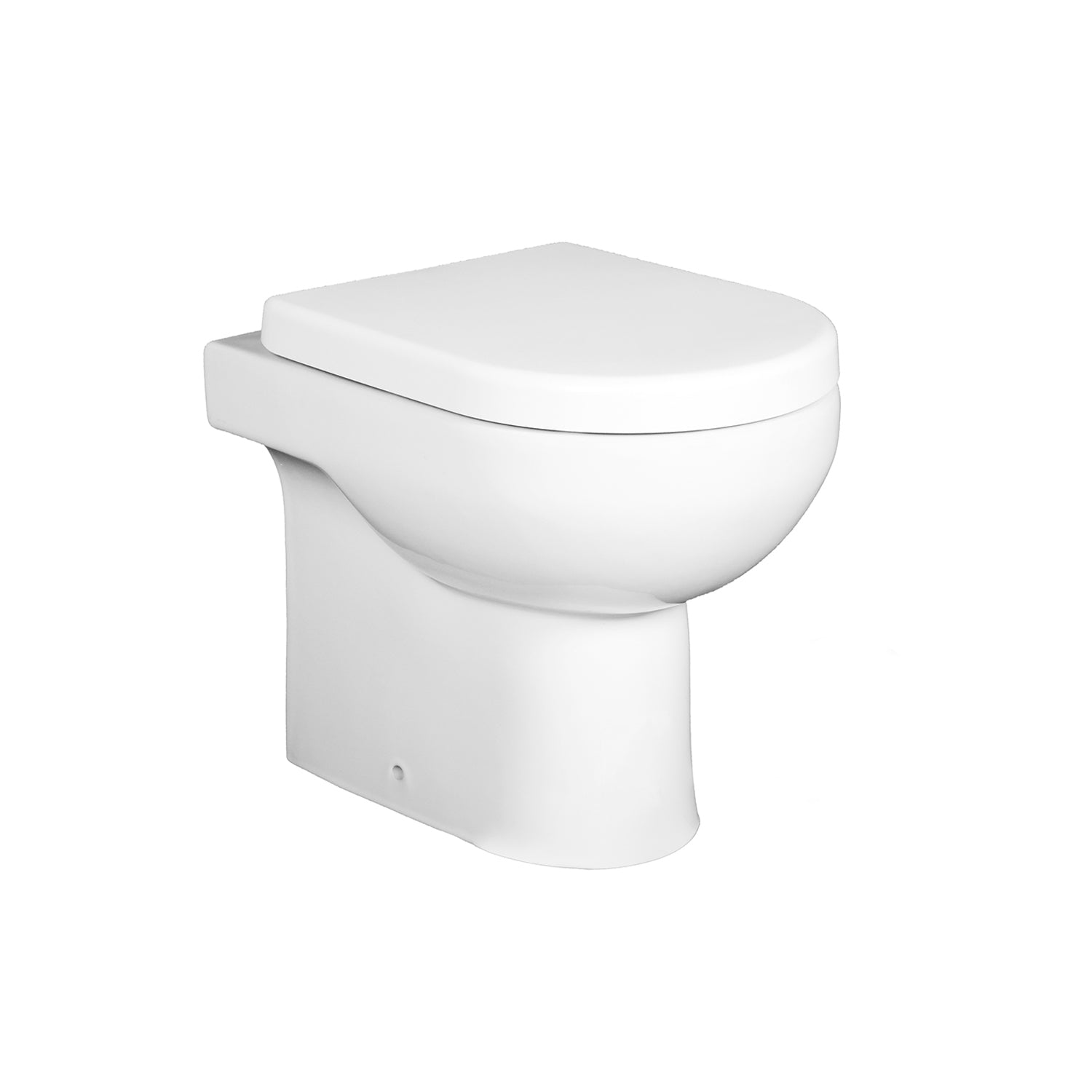Coppia di sanitari filomuro Claim di Bathcore cm 37,5x53 bidet - wc senza brida e copriwater 9