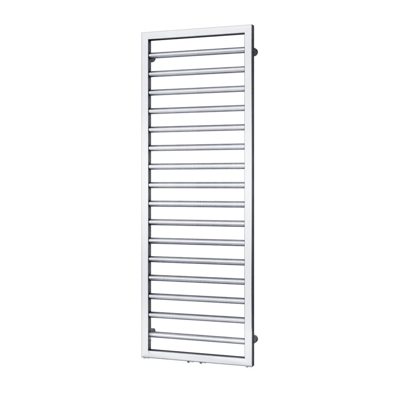 Termoarredo in acciaio con elementi tondi Cromato lucido Zehnder modello Subway H. 1261 x L. 450 mm