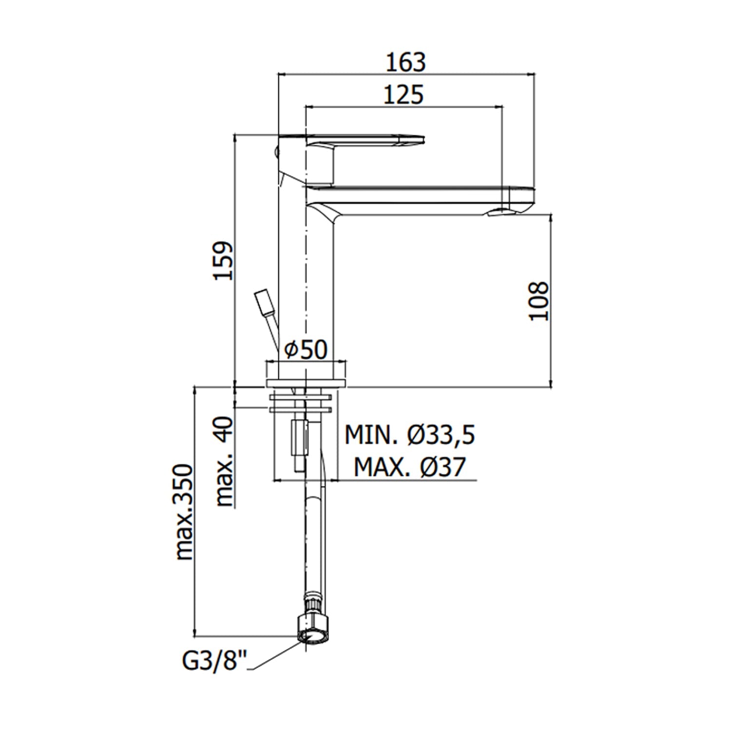  Miscelatore lavabo senza scarico Paffoni Candy ottone cromo lucido by CeramicStore | Lo specialista del tuo bagno
