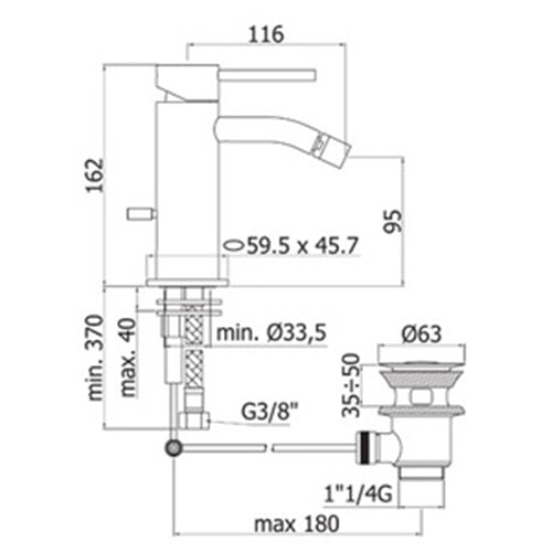  Paffoni Light miscelatore lavabo c/scarico + bidet c/scarico offerta by CeramicStore | Lo specialista del tuo bagno
