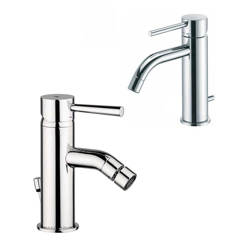Paffoni Light miscelatore lavabo c/scarico + bidet c/scarico offerta by CeramicStore | Lo specialista del tuo bagno