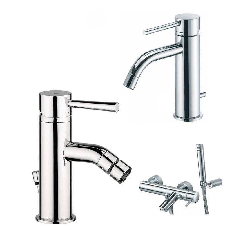 Paffoni Light miscelatore lavabo c/scarico