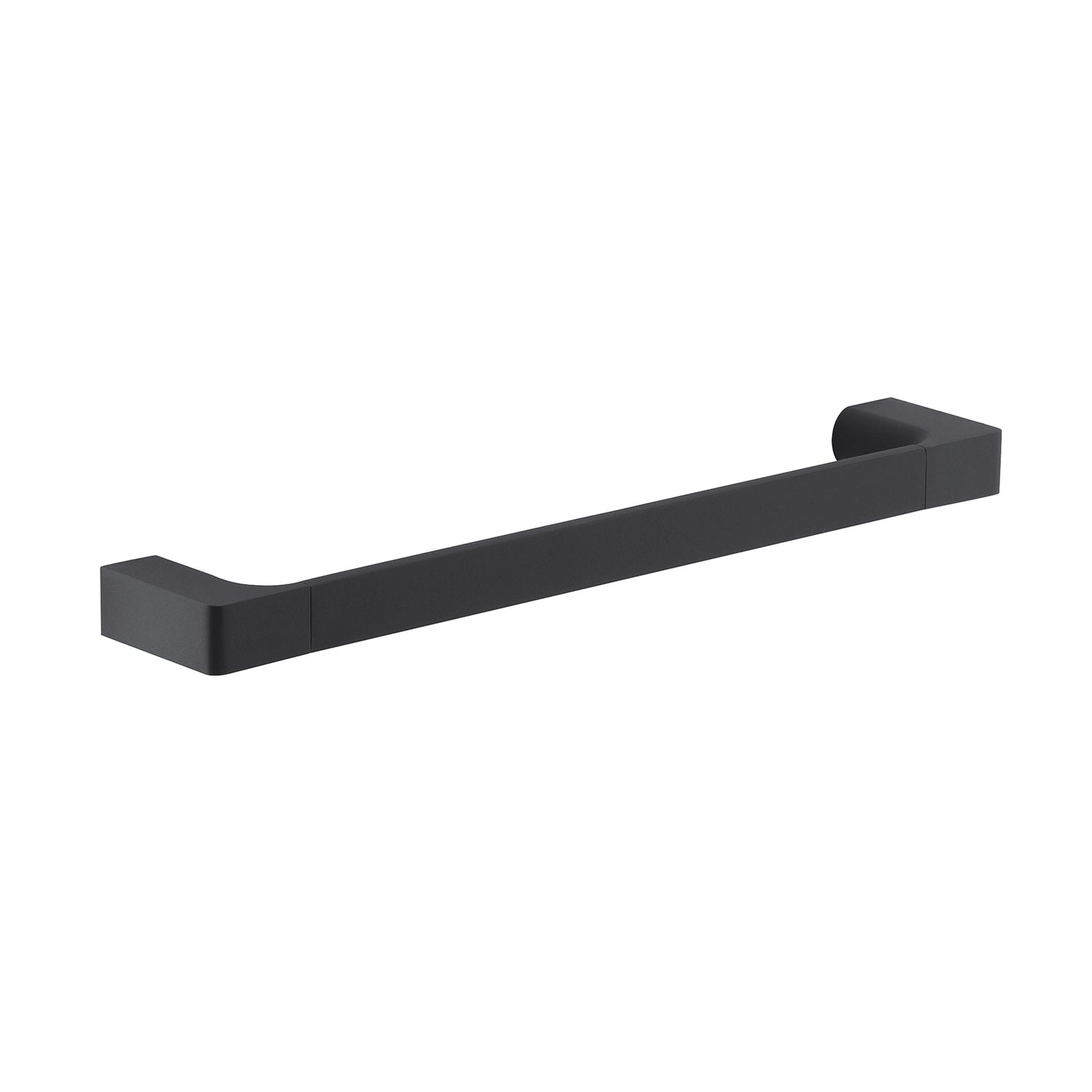 Porta asciugamani a muro Gedy serie Pirenei 35 cm - Nero Matt by CeramicStore | Lo specialista del tuo bagno