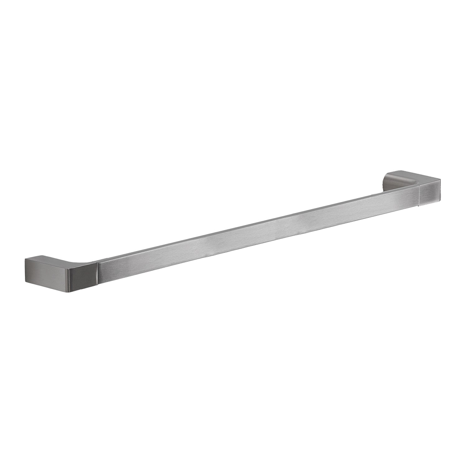 Portasalviette a muro di Gedy serie Pirenei 60 cm - Spazzolato by CeramicStore | Lo specialista del tuo bagno