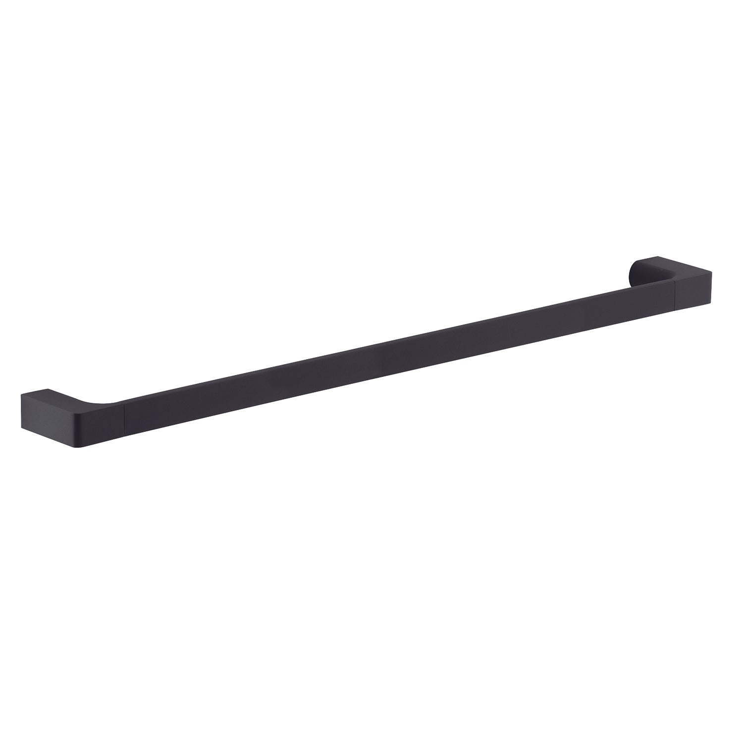 Portasalviette a muro di Gedy serie Pirenei 80 cm - Nero Matt by CeramicStore | Lo specialista del tuo bagno
