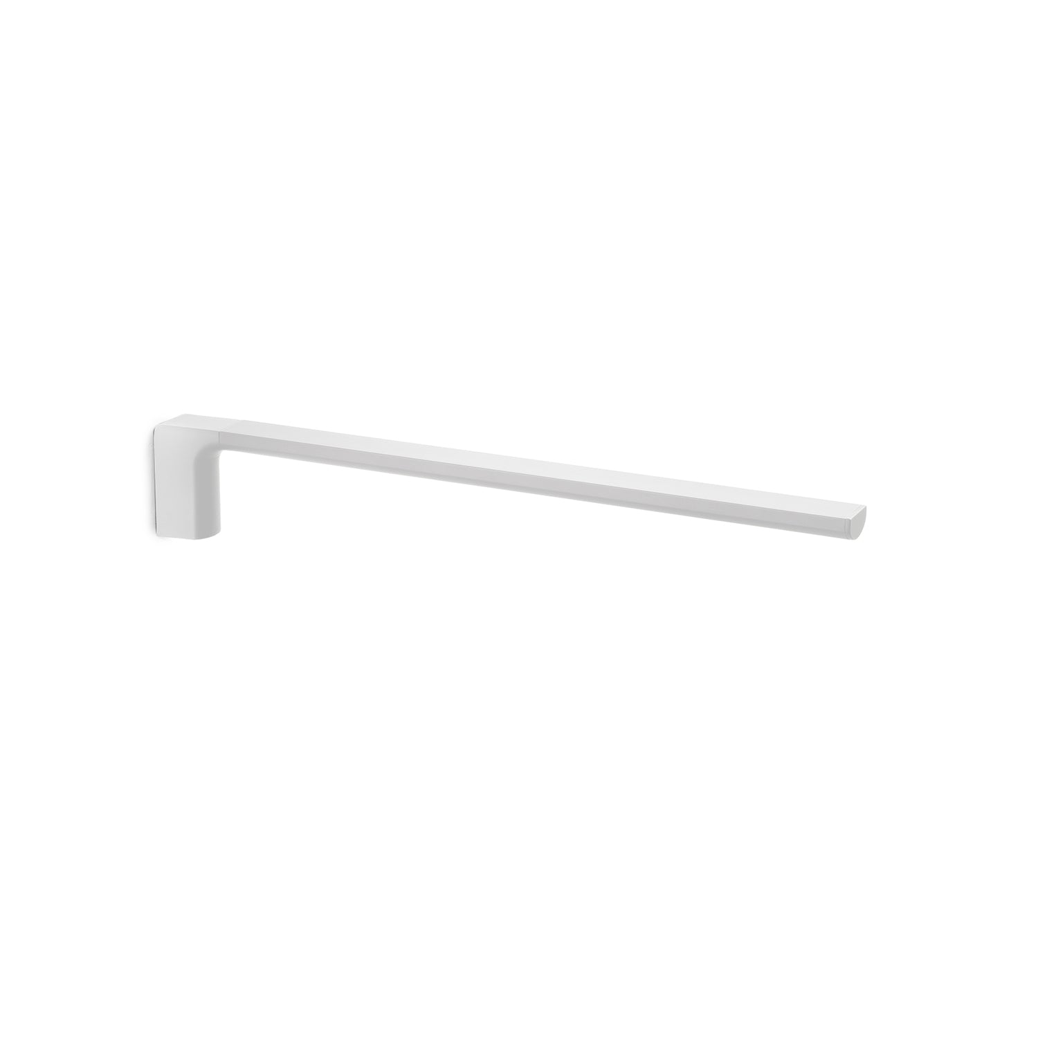 Portasalviette a muro fisso a 1 braccio Gedy serie Pirenei - Bianco Matt by CeramicStore | Lo specialista del tuo bagno