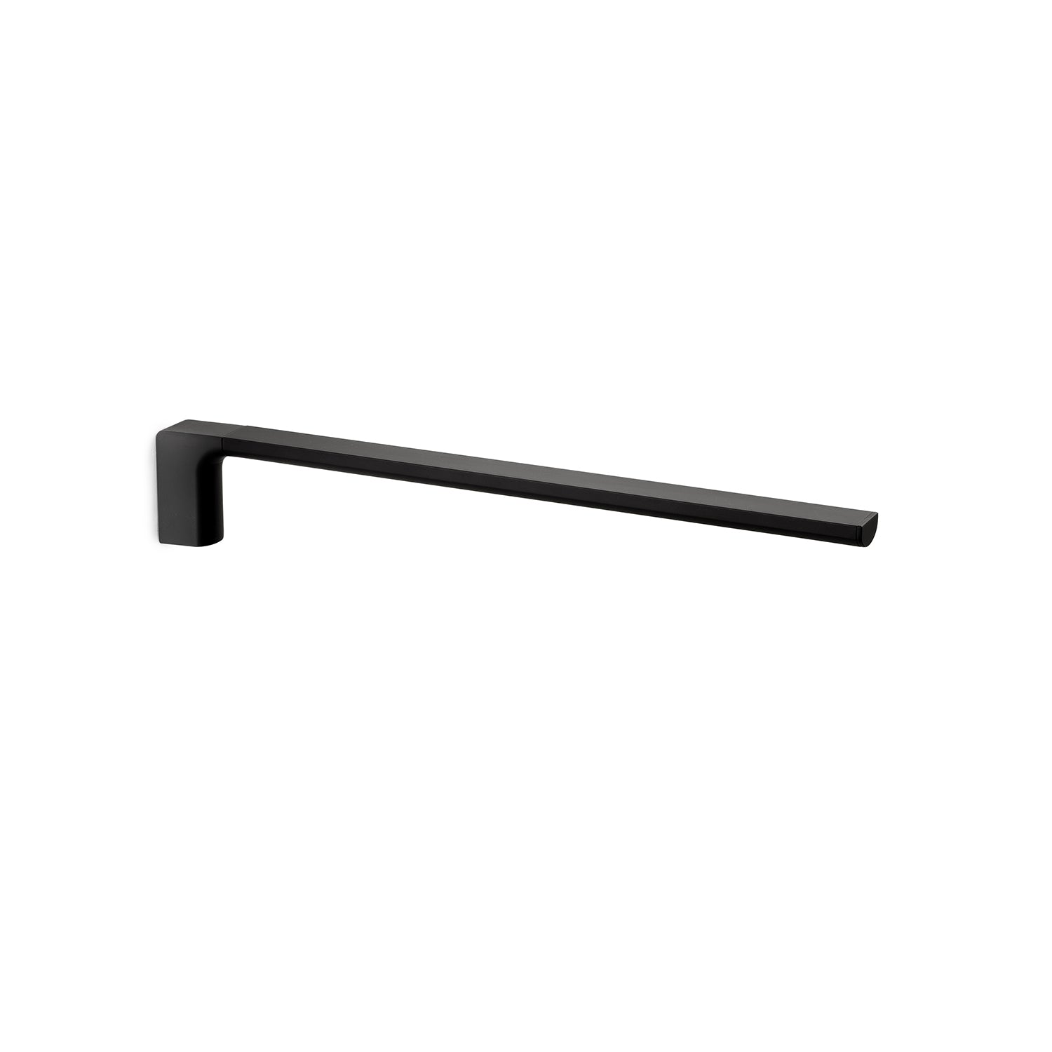 Portasalviette a muro fisso a 1 braccio Gedy serie Pirenei - Nero Matt by CeramicStore | Lo specialista del tuo bagno