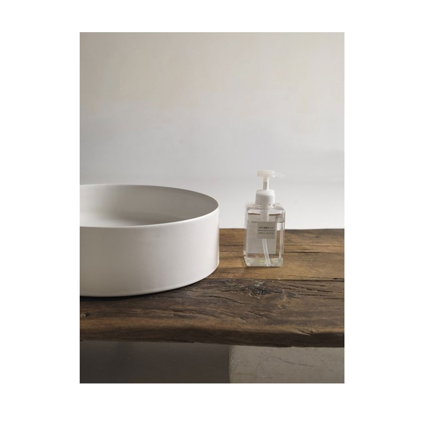  Lavabo tondo da appoggio diam38cm serie Smart-B di Ceramica Galassia -  Sabbia