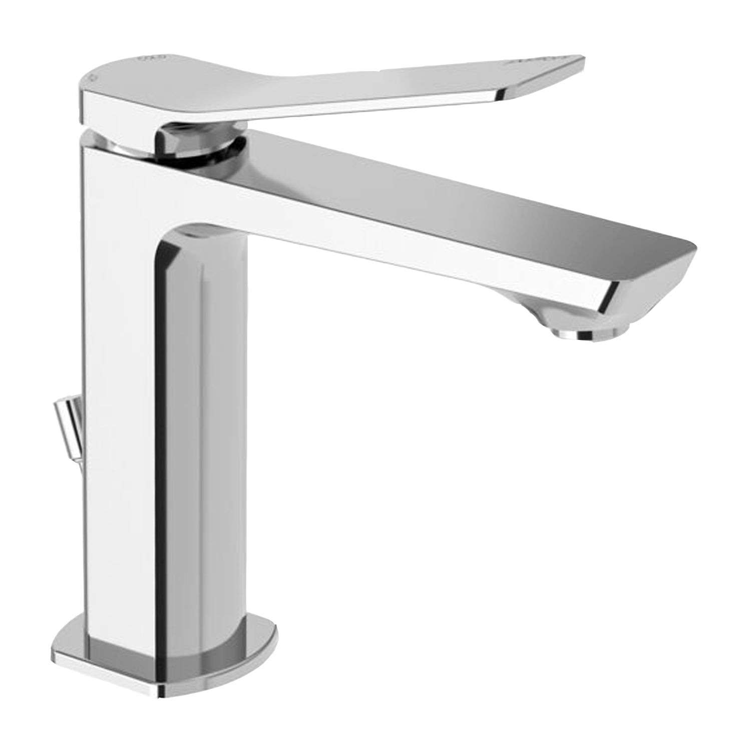 Miscelatore lavabo in ottone con scarico clic clac serie Tilt di Paffoni cromato by CeramicStore | Lo specialista del tuo bagno