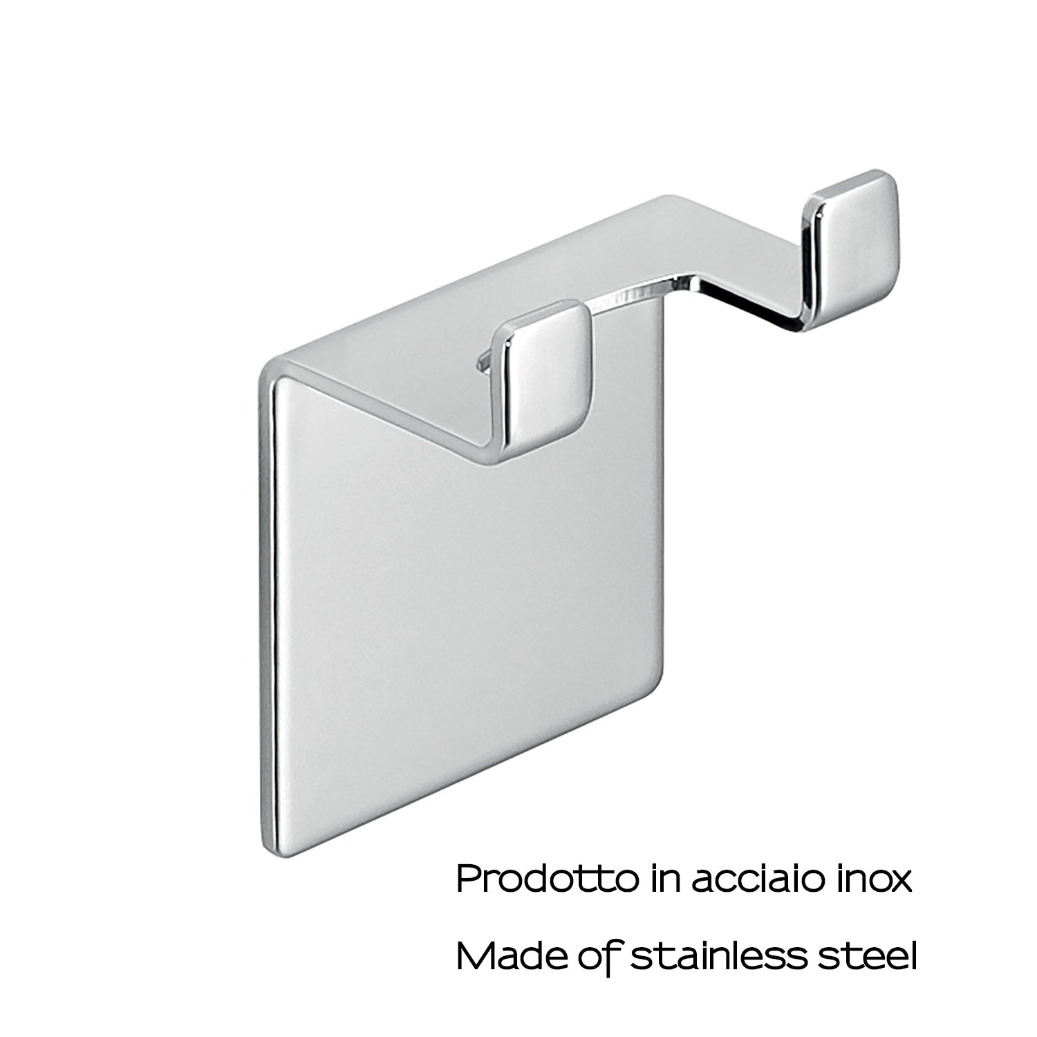  Gedy Porta Tergivetro Egadi - Acciaio Inox Cromato Biadesivo by CeramicStore | Lo specialista del tuo bagno