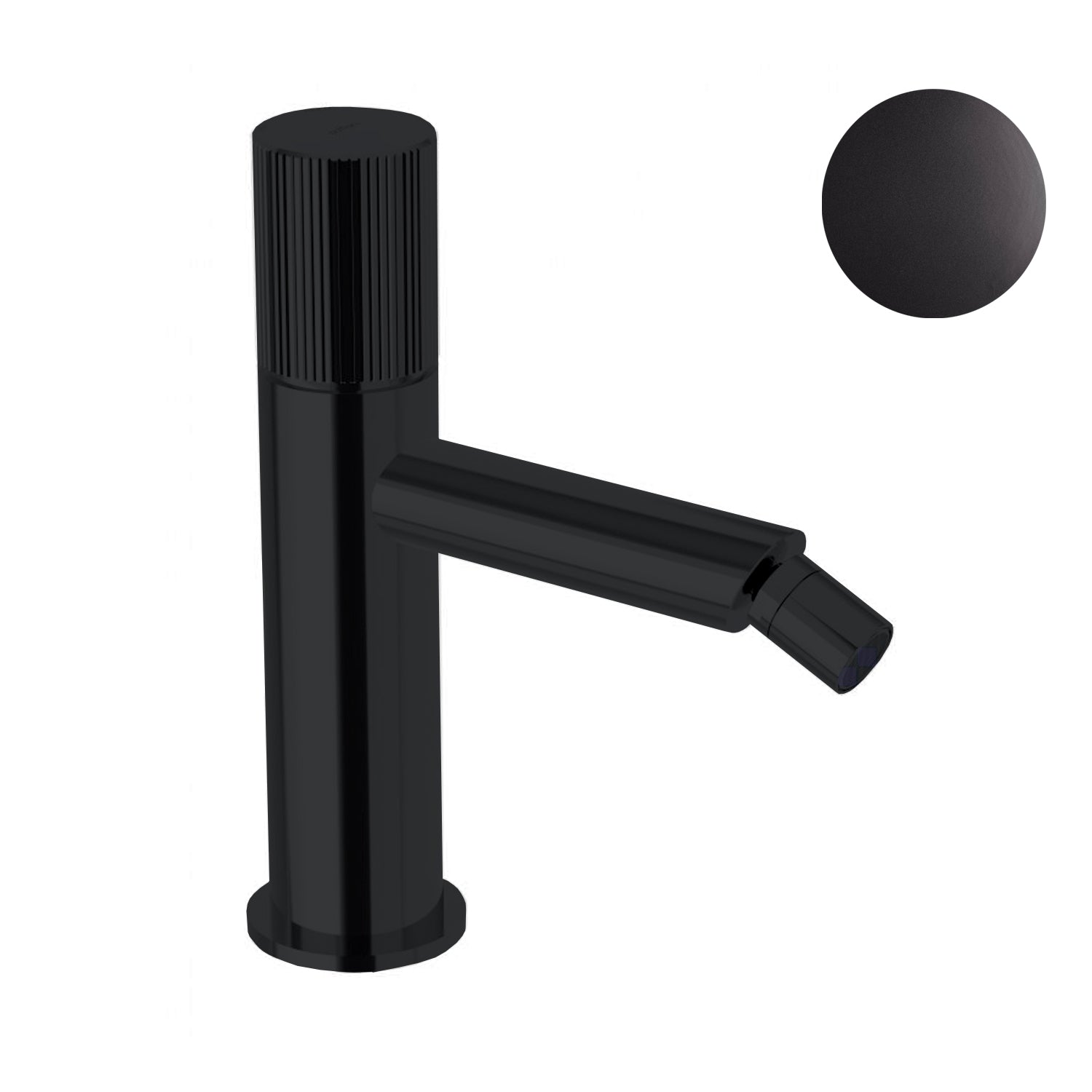 Miscelatore bidet con scarico click clack Paffoni Jo Nero Opaco 2