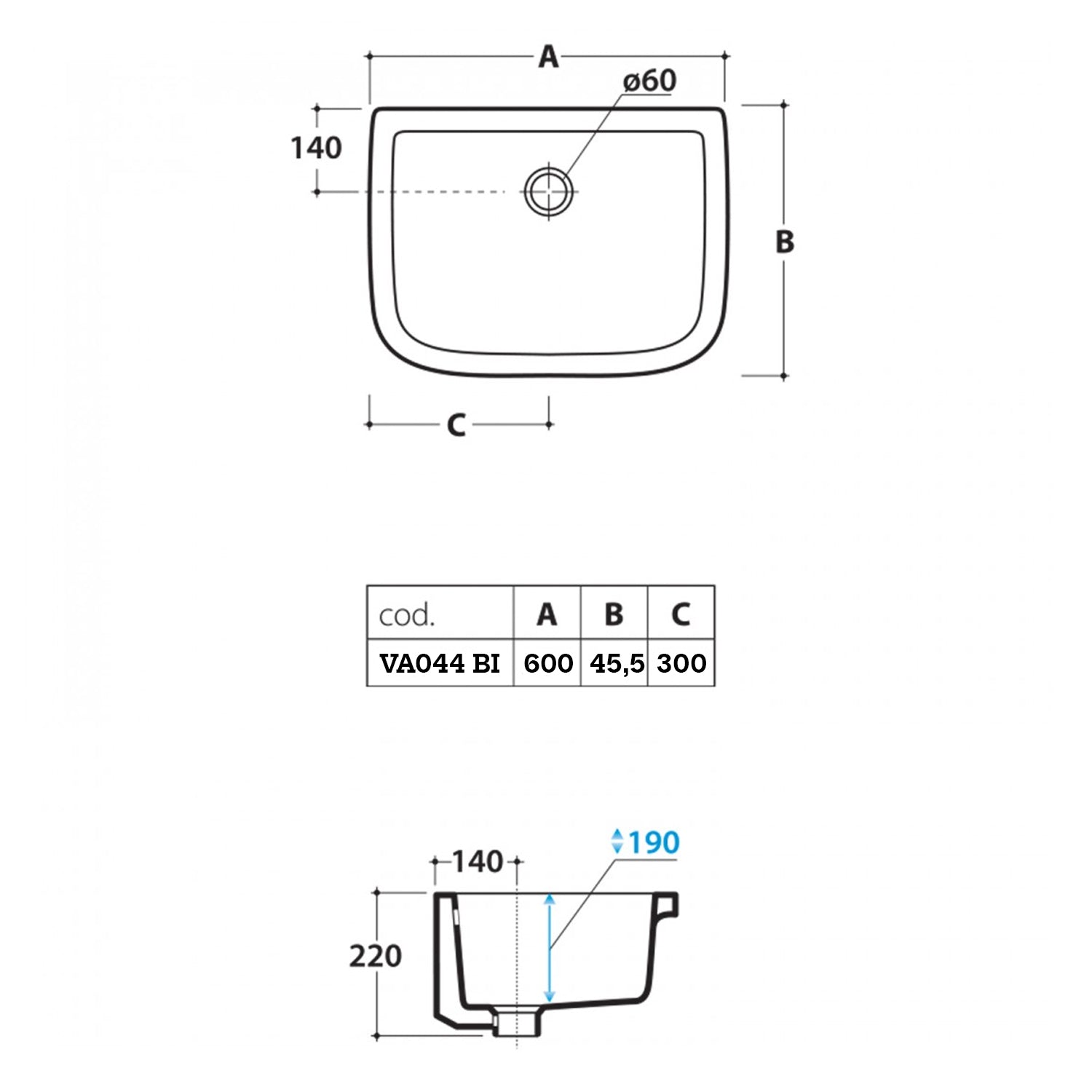 5 serie Iris di Ceramica Globo con foro troppopieno by CeramicStore | Lo specialista del tuo bagno