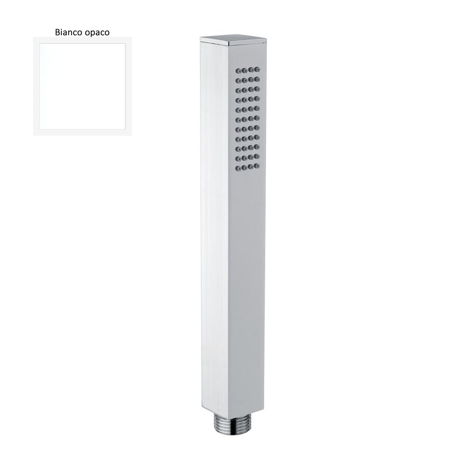 Doccia Glamour monogetto in ottone anticalcare bianca by CeramicStore | Lo specialista del tuo bagno