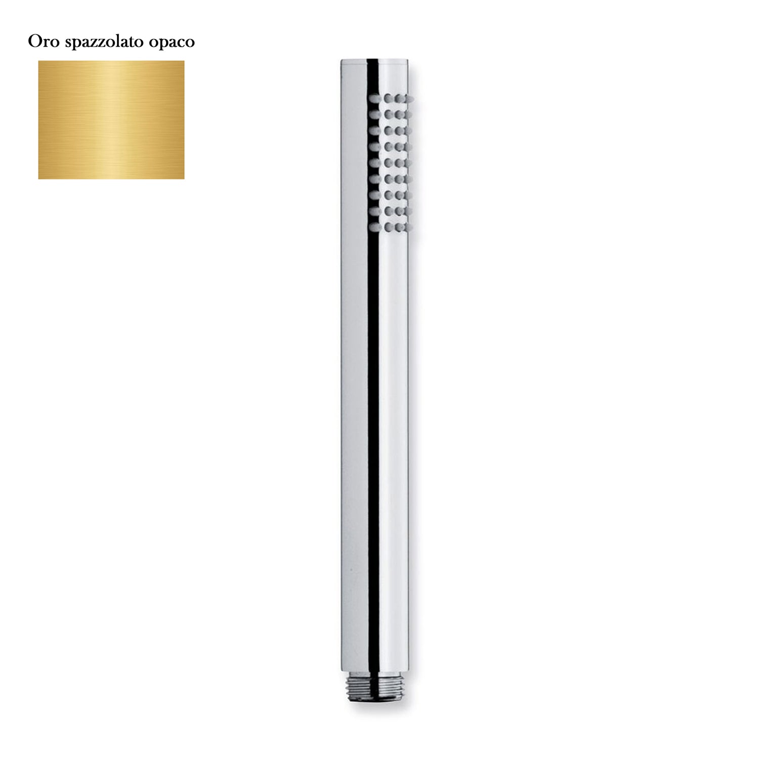 Doccia Artist monogetto in ottone anticalcare oro spazzolato by CeramicStore | Lo specialista del tuo bagno