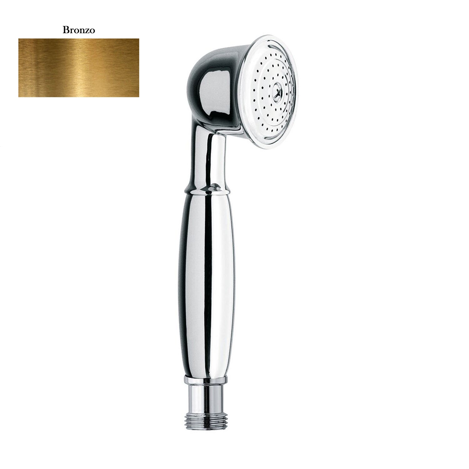 Doccia Violetta con manopola e disco A in ottone bronzo by CeramicStore | Lo specialista del tuo bagno