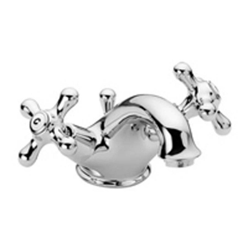 Miscelatore lavabo con scarico Paffoni Iris ottone cromo by CeramicStore | Lo specialista del tuo bagno