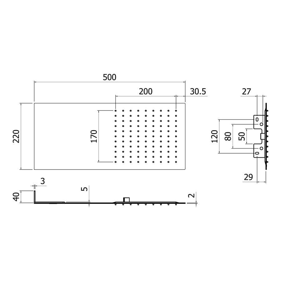  Soffione doccia Paffoni Slim in metallo cromato anticalcare by CeramicStore | Lo specialista del tuo bagno