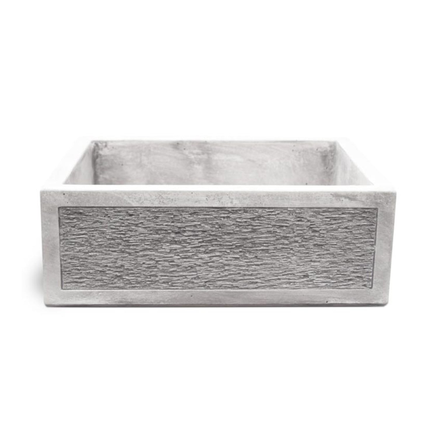 Acquaio da giardino in cemento Grigio cm 45x35x16h cm modello Best by CeramicStore | Lo specialista del tuo bagno