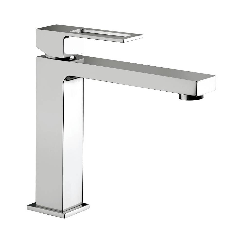 Miscelatore lavabo medio con scarico clic clac serie Effe modello EF074KCR cromato Paffoni by CeramicStore | Lo specialista del tuo bagno