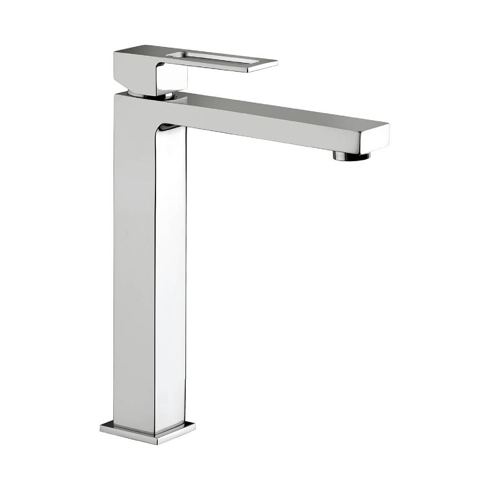 Miscelatore lavabo prolungato con scarico clic clac serie Effe modello EF081KCR cromato Paffoni by CeramicStore | Lo specialista del tuo bagno