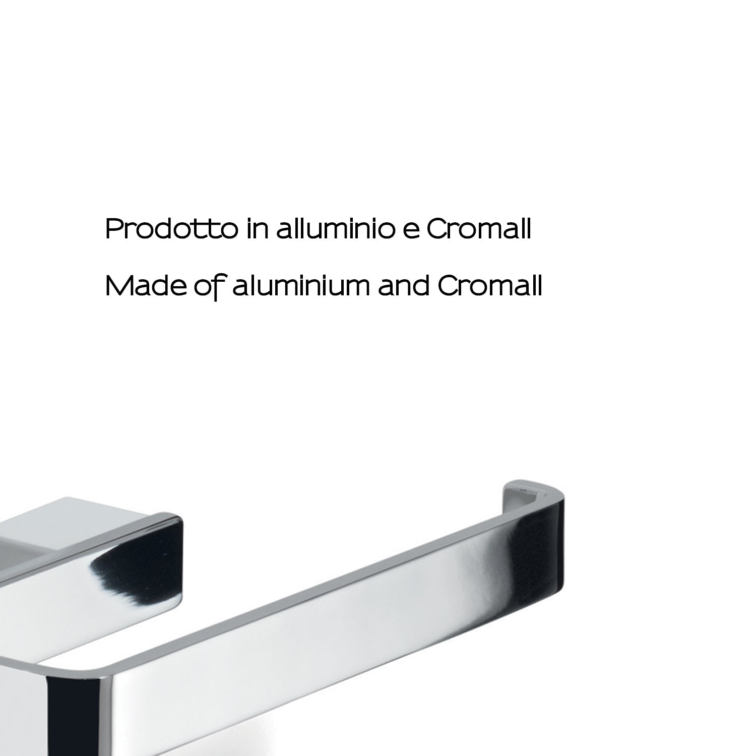  Portasalviette ad anello Gedy serie Lounge - Cromato by CeramicStore | Lo specialista del tuo bagno