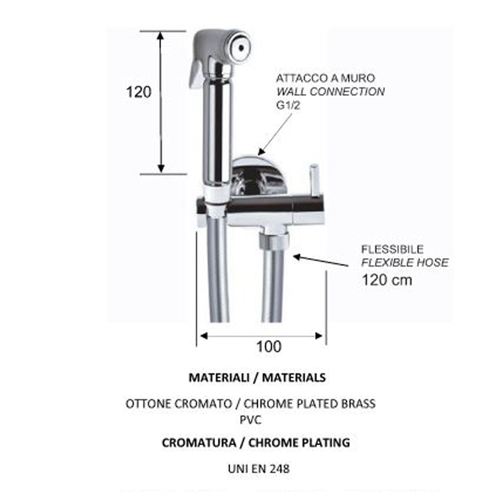  flessibile e supporto ottone lux