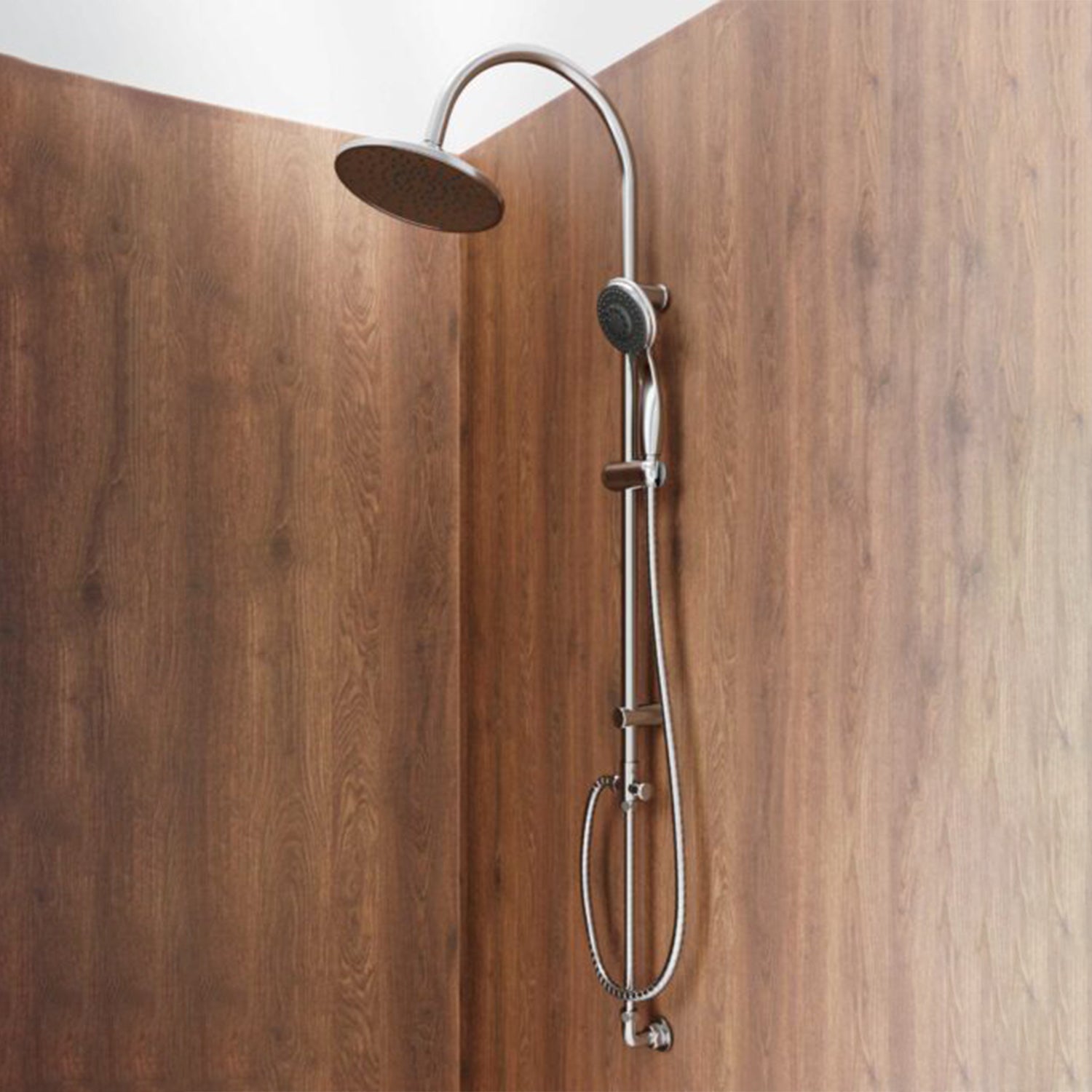 Colonna doccia in acciaio inox DocciaGo modello Alba - Cromo